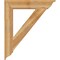 Ekena Millwork Traditional Traditional Rough Sawn Bracket, Western Red Cedar, 6"W x 36"D x 42"H BKT06X36X42TRA01RWR - alternate 4